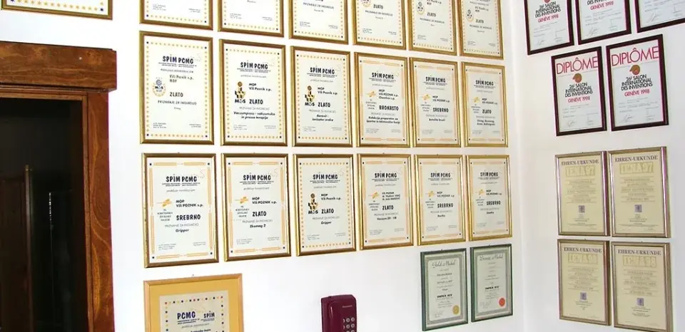 Diplome und Zertifikate im Zusammenhang mit den Poznik-Technologien